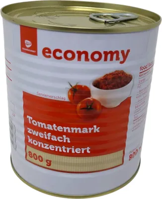 Produktbild von TGE Tomatenmark zweifach konzentriert 800g Konserve Vorrat Tomaten