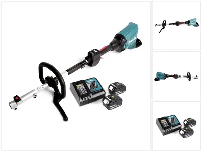Produktbild von Makita DUX 60 RT Akku Multifunktionsantrieb 36V ( 2x 18V ) Brushless + 2x Akku 5,0Ah + Schnellladegerät