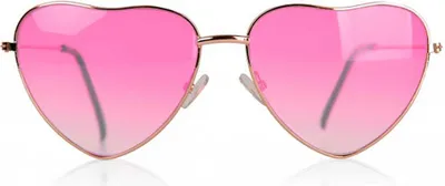 Produktbild von Herzbrille rosa