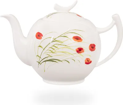 Obrázok produktu pre Čajník tea4chill Caprice 1 l. Jemná kostná porcelán. Klasický farebný kvetinový dizajn.