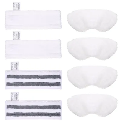 Mikrofasertuch-Set für Dampfreiniger, 8 Stück, kompatibel mit EasyFix SC1-SC5