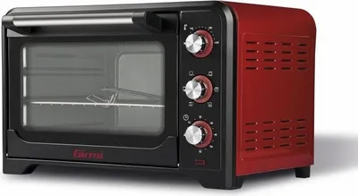 Image de Girmi FE35 Four, 35 l, 1600 W, noir, rouge, gril