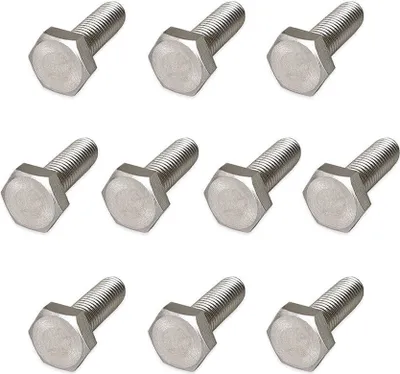 Produktbild von 10 Stück Sechskantschraube M10x30mm Edelstahl Montage Montageschienen