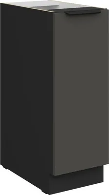Produktbild von LUNARA Auszugsschrank – Breite 30 cm, Graphit/Schwarz