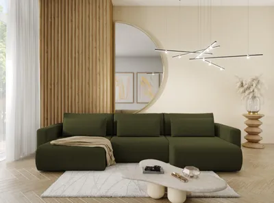 Produktbild von Intenso Ecksofa Sofa U Form Bettkasten Schlaffunktion "CURIOO U", Gelb