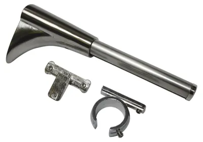 Produktbild von Gardinia Träger Universal Chicago edelstahl-optik, Ø 20 mm, 15 cm