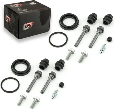 Produktbild von 2x Bremssattel Reparatursatz Führungsbolzensatz Dichtungen HL HR für AUDI A6 C6