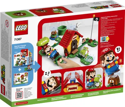 Produktbild von LEGO 71367 Super Mario Marios Haus und Yoshi – Erweiterungsset, Bauspiel