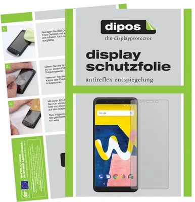 Produktbild von 2x Schutzfolie für Wiko View Lite matt Displayschutzfolie Folie Display Schutz