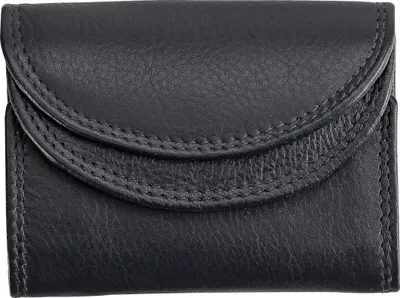 Produktbild von Josephine Osthoff Damen Geldbörse klein praktisch für Münzen, Scheine und Karten Herren Portemonnaie klein und slim aus 100% Echtleder, RFID Schutz (204)
