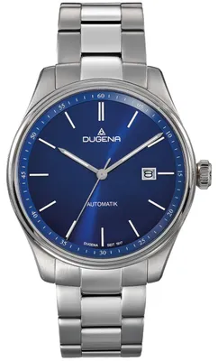 Produktbild von Dugena 4461090 Herren-Automatikuhr Milano Blau/Silber
