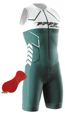 Produktbild von Heren-Triathlon-Anzug - Einteilig, schnelltrocknend und atmungsaktiv