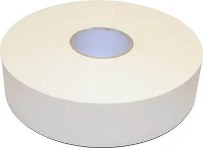 Produktbild von Level+ Papier Fugendeckstreifen, Fugenband zum Verfugen von Gipskartonplatten, 1 Rolle 152m, Bewehrungsstreifen Breite 52mm