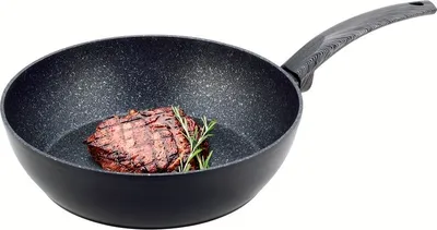 Produktbild von KAMILLE Pfanne JOSE Marmorpfanne 32 cm Induktion dicke Bratpfanne Antihaft-Pfanne