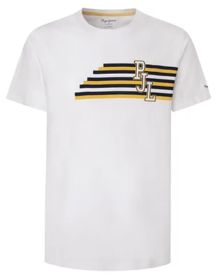 Produktbild von Pepe Jeans - T-Shirt für Herren NA854 (L) (Weiß)
