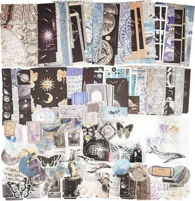 Obrázok produktu pre Vintage-Waschis-Sticker-Set 200er für Sammelalbum und Tagebuch