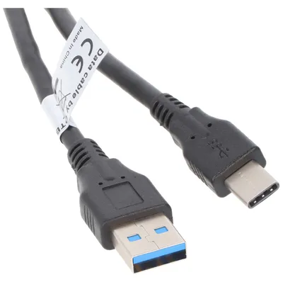 Productafbeelding van AccuCell datakabel - USB Type C (USB-C) connector naar USB A (USB-A 3.0) connector - 1,0 meter - kabel met langere connector