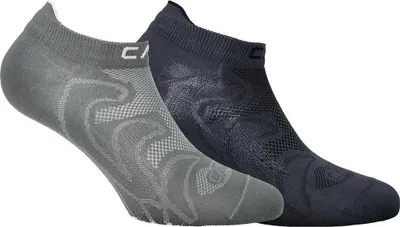 Produktbild von Cmp 3i96877 Kurze Socken 2 Paare Schwarz,Grau EU 39-42 Mann Schwarz,Grau EU 39-42