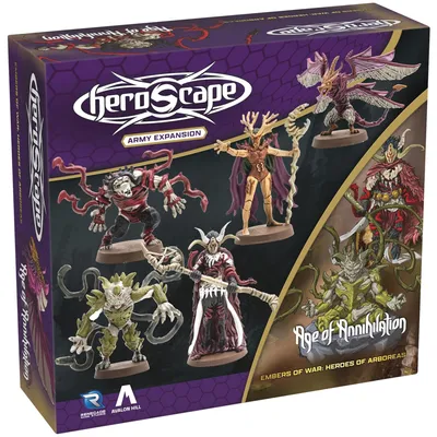Obrázok produktu pre Heroscape Age of Annihilation Heroes of Aboreas - Army Expansion - Miniaturenspiel Erweiterung - ENG Edition
