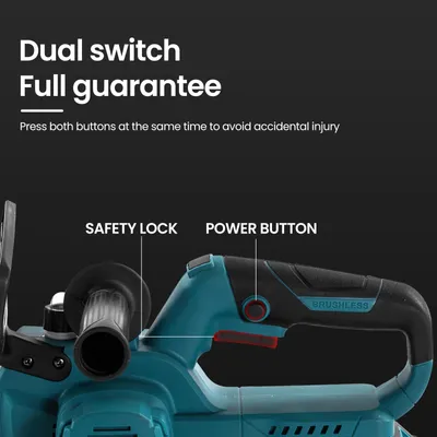 Obrázok produktu pre Akumulátorová reťazová píla - Elektrická motorová píla - Dĺžka reťaze 30,5 cm - Vhodná na záhradu a na prípravu dreva - 21 V