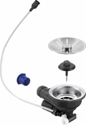 Produktbild von Blanco 3,5" Ventil Exzenter InFino gebürstet, grau