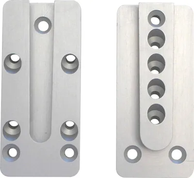 Produktbild von Pitzl Holzverbinder für Holzkonstruktionen HVP 40x90x12mm Aluminium eloxiert