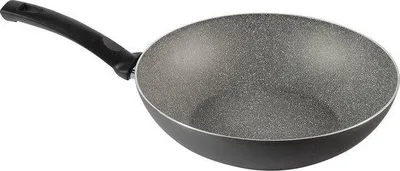 Obrázok produktu pre Wok s nepriľnavým povrchom, 28 cm, sivý