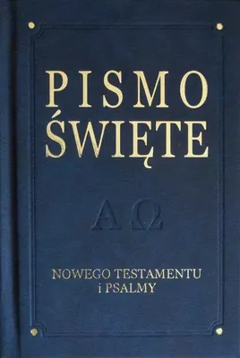 Image de Pismo Święte Nowego Testamentu i psalmy, granatowe