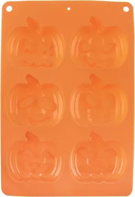 Zdjęcie produktu dla Forma do ciastek muffinek silikonowa Halloween 25x18x3 cm