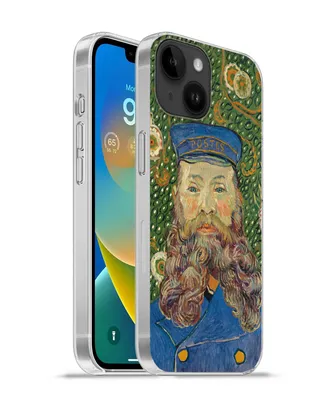 Produktbild von MuchoWow® Handyhülle Schutzhülle Hülle für Apple iPhone 14 - Softcase Porträt des Postboten Joseph Roulin - Vincent van Gogh Silikon Softcase Handy Hülle - Mobiltelefonhülle