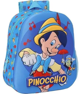 Obrázek produktu pro Batoh Disney Pinocchio, 3D, 33 cm