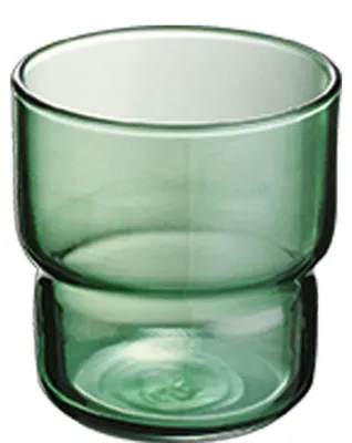 Productafbeelding van Log, donkergroene stapelbeker FH22, 22 cl - 48 stuks