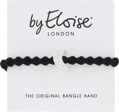 Obrázek produktu pro By Eloise London Silver Diamanté Moon Black