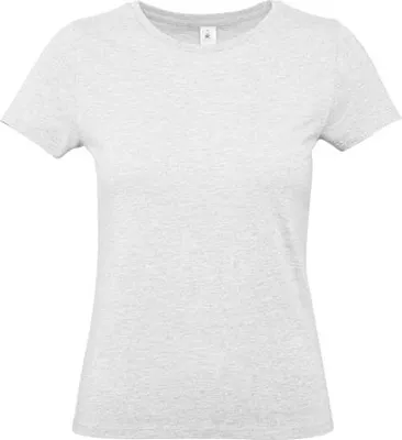 Produktbild von Damen-T-Shirt, Kurzarm - B&C #E190/W - ash - Größe L