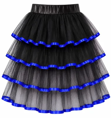 Produktbild von Yummy Bee - Rüschen Tutu Rock Burleske Karneval Fasching Kostüm Damen Größe 34-5