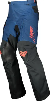 Zdjęcie produktu dla Spodnie motocrossowe Leatt Moto 5.5 Enduro, niebiesko-czarne, XS