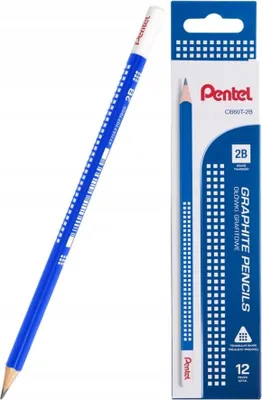 Obrázok produktu pre Grafitová ceruzka Pentel HB/2B s gumou
