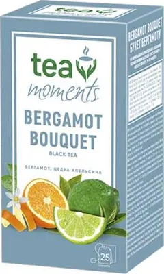 Obrázek produktu pro Tea Moments Bergamot Bouquet 45g (25 sáčků, černý čaj)