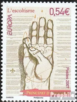 Produktbild von Briefmarken Andorra - Französische Post 2007 Mi 661 (kompl.Ausg.) postfrisch Europa