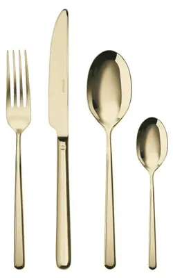 Zdjęcie produktu dla Sambonet Linear Edelst./PFD Champag. Besteck 24tlg.Vh. S0025-S00549-52713P81