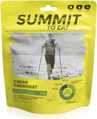 Zdjęcie produktu dla Zapiekanka fasolowa Summit To Eat 102 g / Dania gotowe / Wegetariański gulasz fasolowy z 5 rodzajów fasoli
