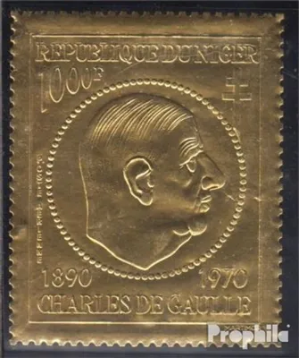 Produktbild von Briefmarken Niger 1971 Mi 279 (kompl.Ausg.) postfrisch Charles de Gaulle
