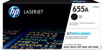 Produktbild von HP 655A Schwarz Original LaserJet Tonerkartusche, 12500 Seiten, Schwarz, 1 Stück(e)