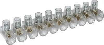 Immagine prodotto di LÜSTERKLEMMEN 10P 2,5mm2 LÜSTERKLEMMEN Morsettiera Morsetto di collegamento 1,525 M-L 1657