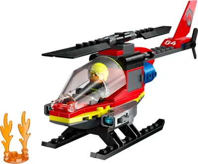 Zdjęcie produktu dla LEGO® City 60411 Helikopter straży pożarnej