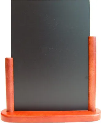 Produktbild von 6x Tisch-Kreidetafel mahagoni 21x30cm