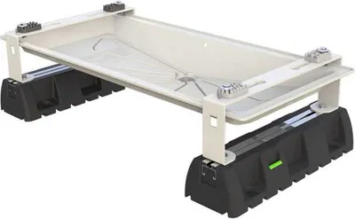 Zdjęcie produktu dla Podstawa INFINITY + Taca ociekowa (850x400mm) + 3m kabel grzewczy z wbudowanym termostatem. Antywibracyjne stopy montażowe EXTREME 100-8.