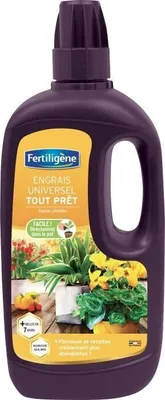 Immagine prodotto di FERTILIGENE Fertilizzante universale, pronto all'uso, 1 litro, per fiori, frutta e verdura, con minerali