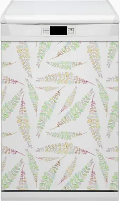 Produktbild von Magnete  Küche Magnetmatte Magnet für Spülmaschine Abwaschbar Nachbildung 45x80 cm  - Verlässt Aquarell