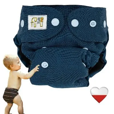 Immagine prodotto di Pannolini lavabili NappiMe in lana blu navy